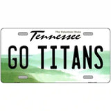 Go Titans Novelty Metal License Plate Tag 24" x 12" (LLP)