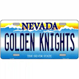 Golden Knights Novelty Metal License Plate Tag 24" x 12" (LLP)