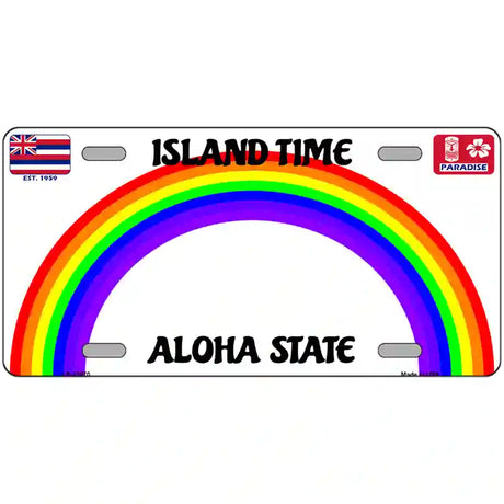 Hawaii Blank Novelty Metal License Plate Tag 24" x 12" (LLP)