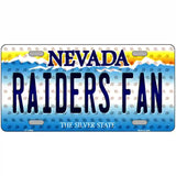 Raiders Fan Nevada Novelty Metal License Plate Tag 24" x 12" (LLP)