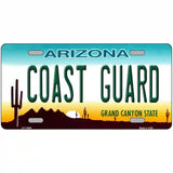 Coast Guard Arizona Novelty Metal License Plate Tag 24" x 12" (LLP)