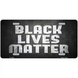 Black Lives Matter Faded Novelty Metal License Plate Tag 24" x 12" (LLP)