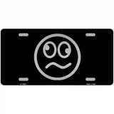 Loopy Black Novelty Metal License Plate Tag 24" x 12" (LLP)