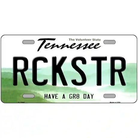 Rockstar Novelty Metal License Plate Tag 24" x 12" (LLP)