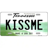 Kiss Me Novelty Metal License Plate Tag 24" x 12" (LLP)