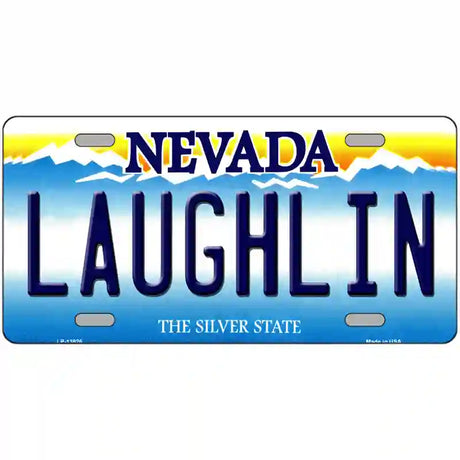 Laughlin Nevada Novelty Metal License Plate Tag 24" x 12" (LLP)