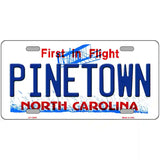 Pinetown North Carolina Novelty Metal License Plate Tag 24" x 12" (LLP)