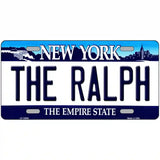 The Ralph NY Blue Novelty Metal License Plate Tag 24" x 12" (LLP)