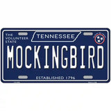 Mockingbird Tennessee Blue Novelty Metal License Plate Tag 24" x 12" (LLP)