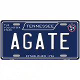 Agate Tennessee Blue Novelty Metal License Plate Tag 24" x 12" (LLP)