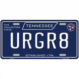 URGR8 Tennessee Blue Novelty Metal License Plate Tag 24" x 12" (LLP)