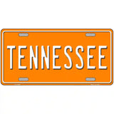Tennessee Orange Novelty Metal License Plate Tag 24" x 12" (LLP)