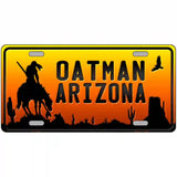 Oatman End Of Trail Arizona Scenic Background Novelty Metal License Plate 24" x 12" (LLP)