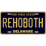 Rehoboth Delaware Novelty Metal License Plate 24" x 12" (LLP)