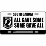 South Dakota POW MIA Some Gave All Novelty Metal License Plate 24" x 12" (LLP)