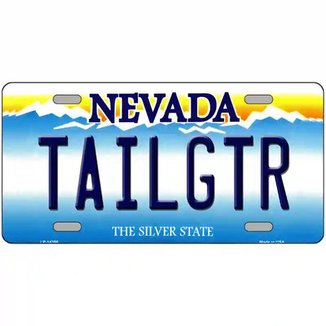 Tailgtr Nevada Novelty Metal License Plate 24" x 12" (LLP)