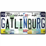 Gatlinburg License Plate Art Novelty Metal License Plate 24" x 12" (LLP)