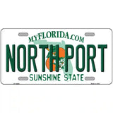 North Port Florida Novelty Metal License Plate 24" x 12" (LLP)