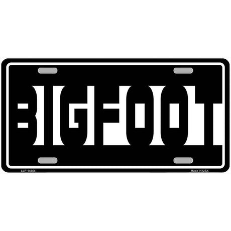 Bigfoot Hidden Novelty Metal License Plate LP-14556