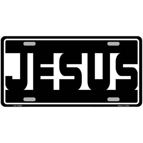 Jesus Hidden Novelty Metal License Plate LP-14558