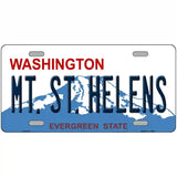 Mt St Helens Washington Novelty Metal License Plate 24" x 12" (LLP)