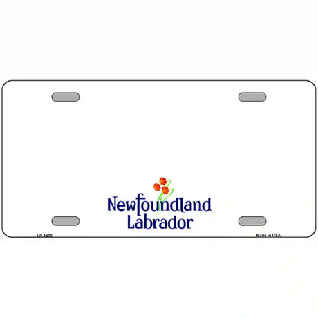 Newfoundland Novelty Metal License Plate 24" x 12" (LLP)