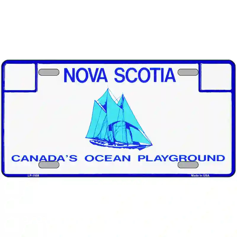 Nova Scotia Novelty Metal License Plate 24" x 12" (LLP)