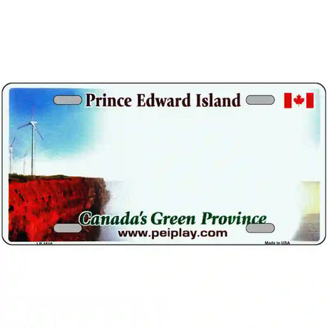 Prince Edward Island Novelty Metal License Plate 24" x 12" (LLP)