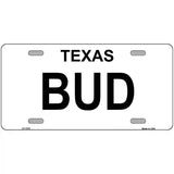 BUD Metal License Plate 24" x 12" (LLP)