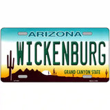 Wickenburg Arizona Metal Novelty License Plate 24" x 12" (LLP)