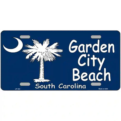 Garden City Beach South Carolina Metal Novelty License Plate 24" x 12" (LLP)