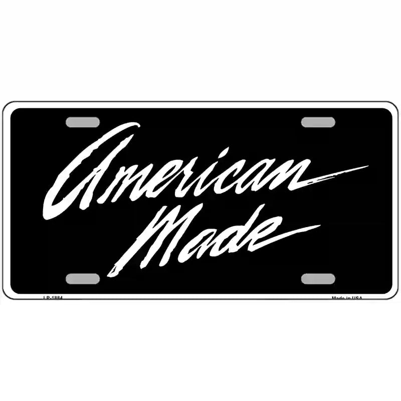 American Made Metal Novelty License Plate 24" x 12" (LLP)