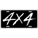 4x4 Metal Novelty License Plate 24" x 12" (LLP)