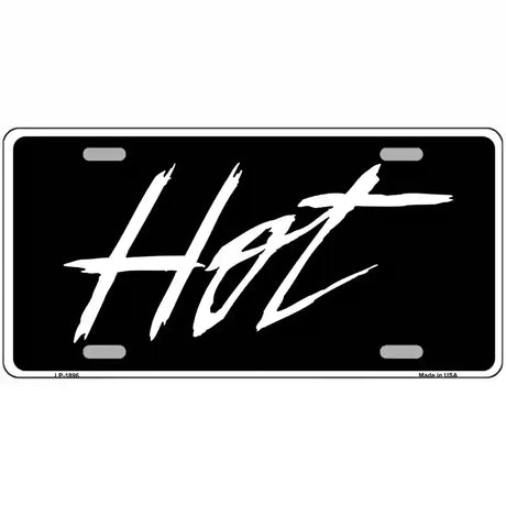 Hot Metal Novelty License Plate 24" x 12" (LLP)