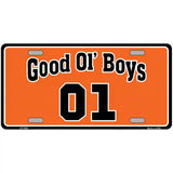 Good Ol Boys Metal Novelty License Plate 24" x 12" (LLP)