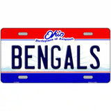 Bengals Ohio State Novelty Metal License Plate 24" x 12" (LLP)