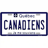 Canadiens Quebec Canada Province Metal Novelty License Plate 24" x 12" (LLP)