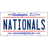 Nationals Washington DC State Metal Novelty License Plate 24" x 12" (LLP)