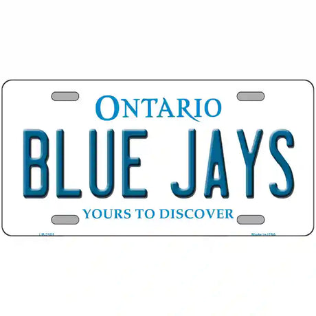 Blue Jays Toronto Canada Province Metal Novelty License Plate 24" x 12" (LLP)