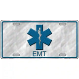 EMT Metal Novelty License Plate 24" x 12" (LLP)