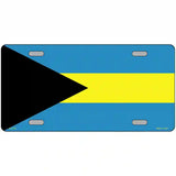 Bahamas Flag Metal Novelty License Plate 24" x 12" (LLP)