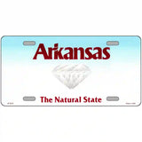 Arkansas State Novelty Metal License Plate 24" x 12" (LLP)