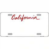 California State Blank Novelty Metal License Plate 24" x 12" (LLP)