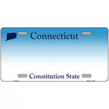 Connecticut State Blank Novelty Metal License Plate 24" x 12" (LLP)