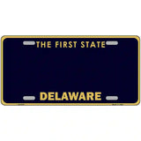 Delaware State Blank Novelty Metal License Plate 24" x 12" (LLP)