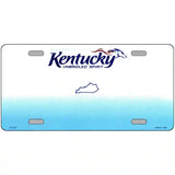 Kentucky Novelty State Blank Metal License Plate 24" x 12" (LLP)