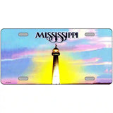 Mississippi Novelty State Blank Metal License Plate 24" x 12" (LLP)