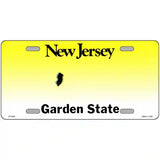 New Jersey Novelty State Blank Metal License Plate 24" x 12" (LLP)