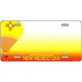 New Mexico Novelty State Blank Metal License Plate 24" x 12" (LLP)