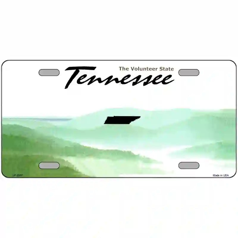 Tennessee Novelty State Blank Metal License Plate 24" x 12" (LLP)